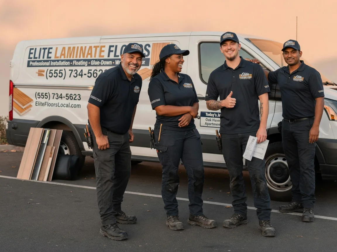 Laminate flooring installation company in Unionville, MI